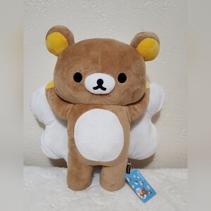 Rilakkuma Laying Cloud Plush 16"